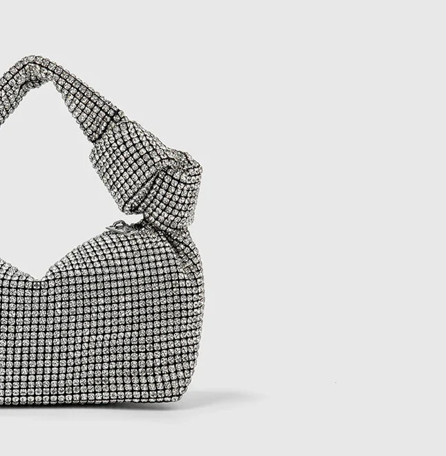 Luxurious Evening Bag with Sparkling Micro-diamonds