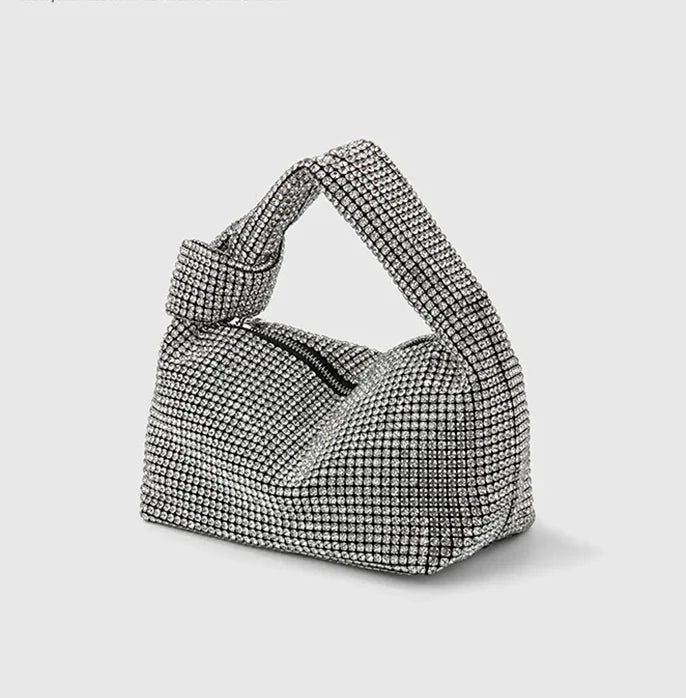 Luxurious Evening Bag with Sparkling Micro-diamonds