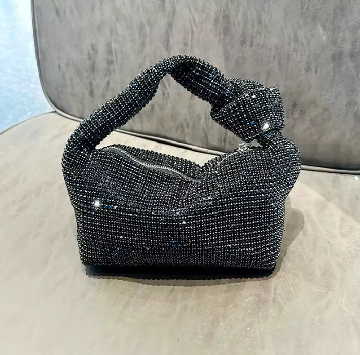 Luxurious Evening Bag with Sparkling Micro-diamonds