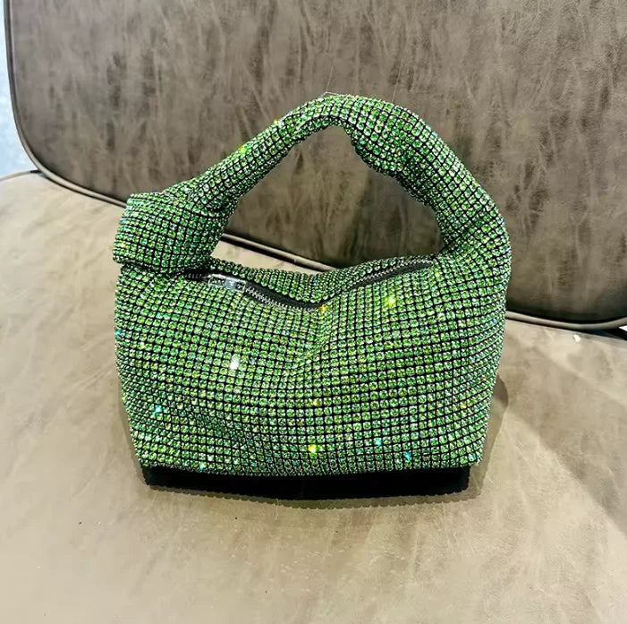 Luxurious Evening Bag with Sparkling Micro-diamonds