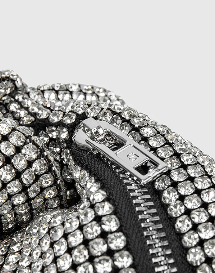 Luxurious Evening Bag with Sparkling Micro-diamonds
