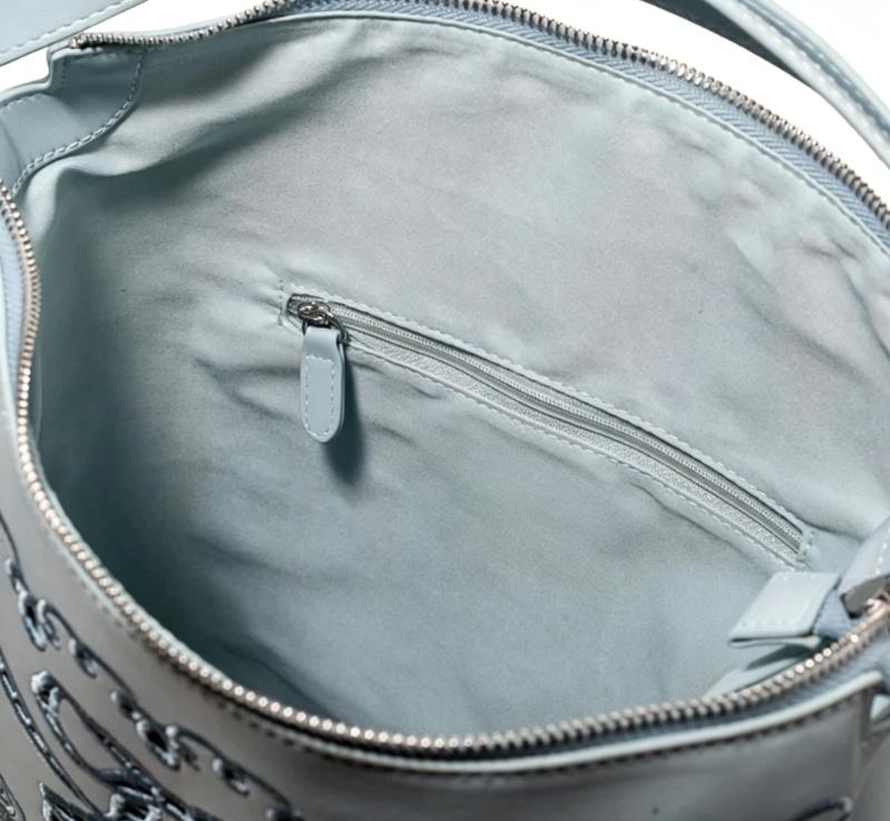 Blue Convertible Hobo Bag/Backpack